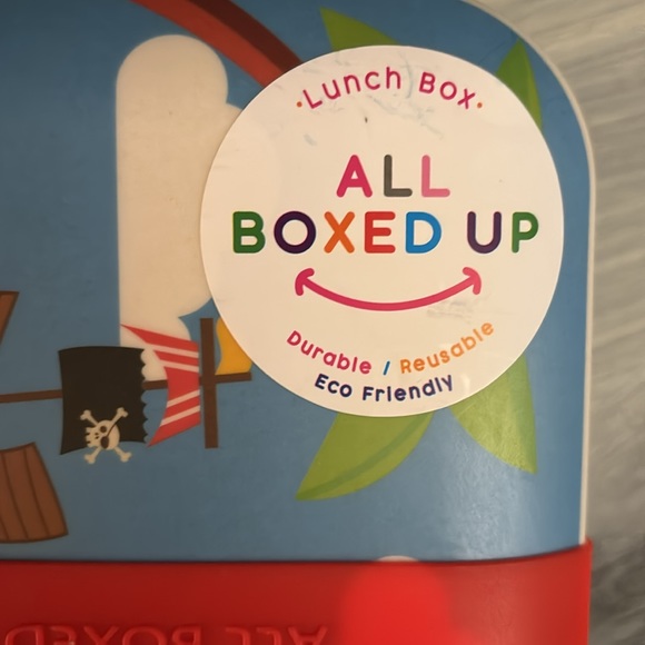 All Boxed Up Lunch Box by Eco One Pirate NWT - Picture 2 of 8